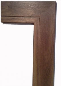 MDF Veneered Walnut Shaker Architrave (pre-finished) 80mm